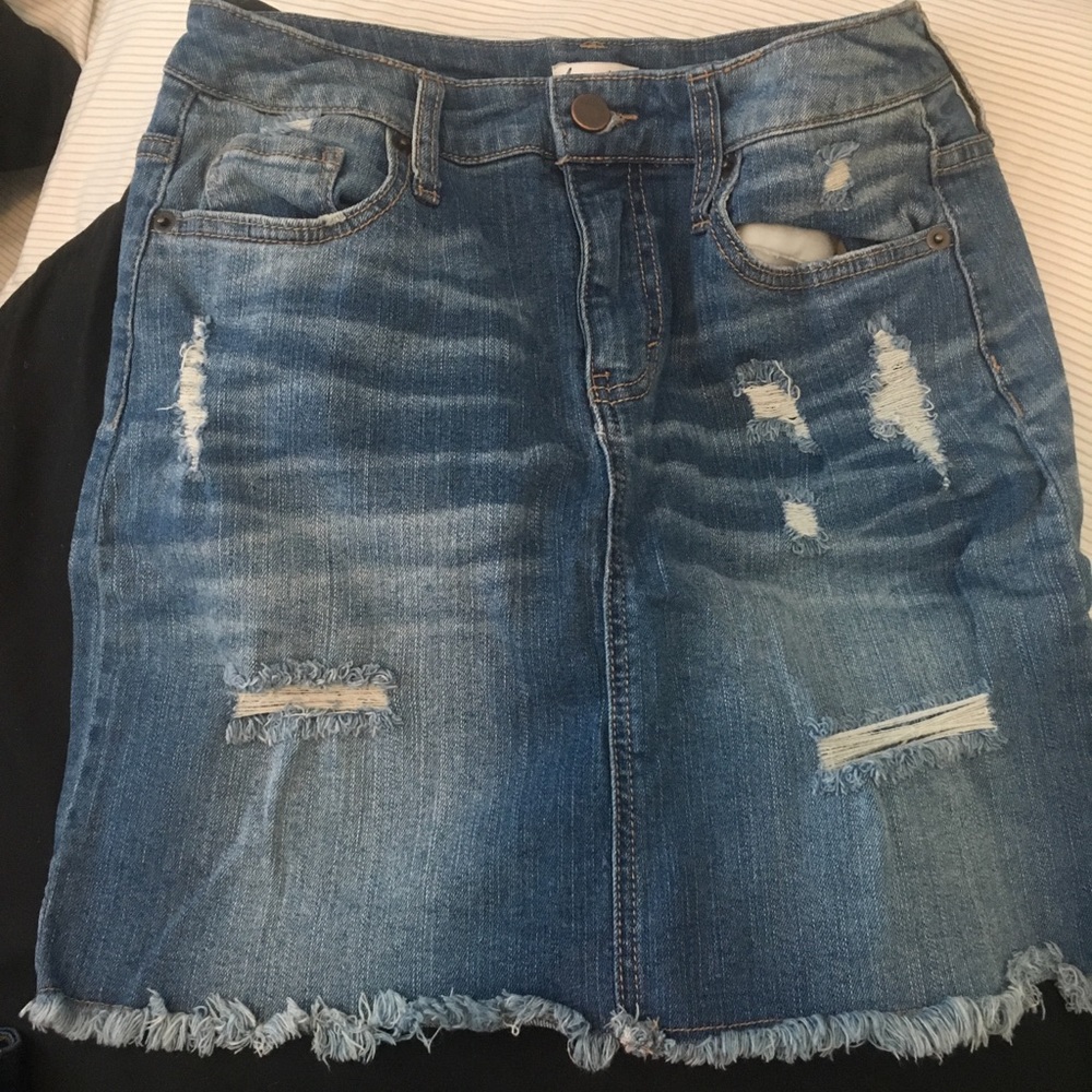 Jean skirt